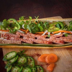 Bánh mì nem nướng